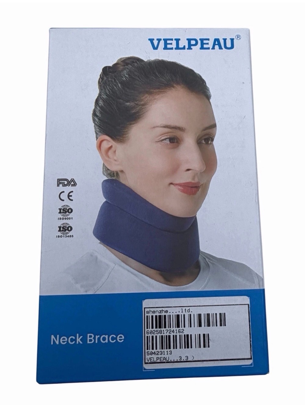 Neck Brace for Pain Relief & Support - Soft Cervical Collar for Sleep Apnea
